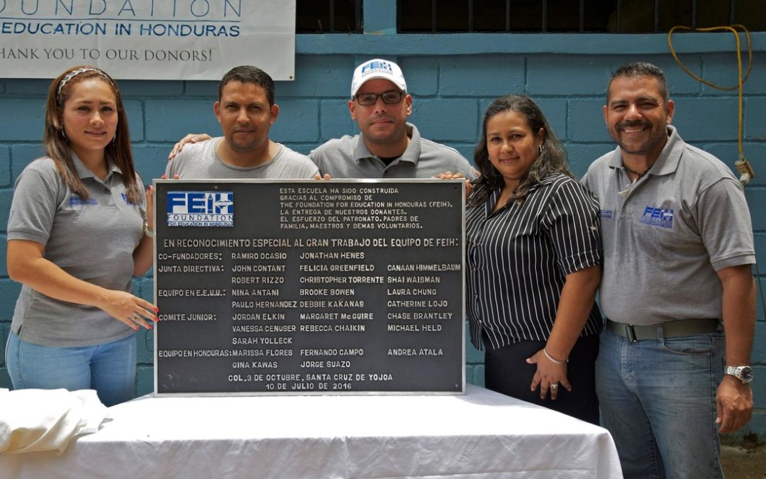 Inaugural Ribbon Cutting Event in Honduras: Building Together